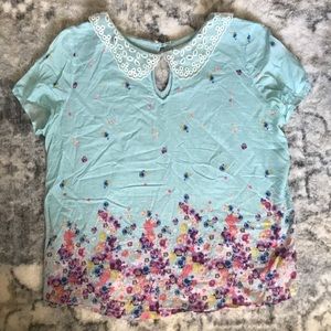 Hinge Floral Blouse